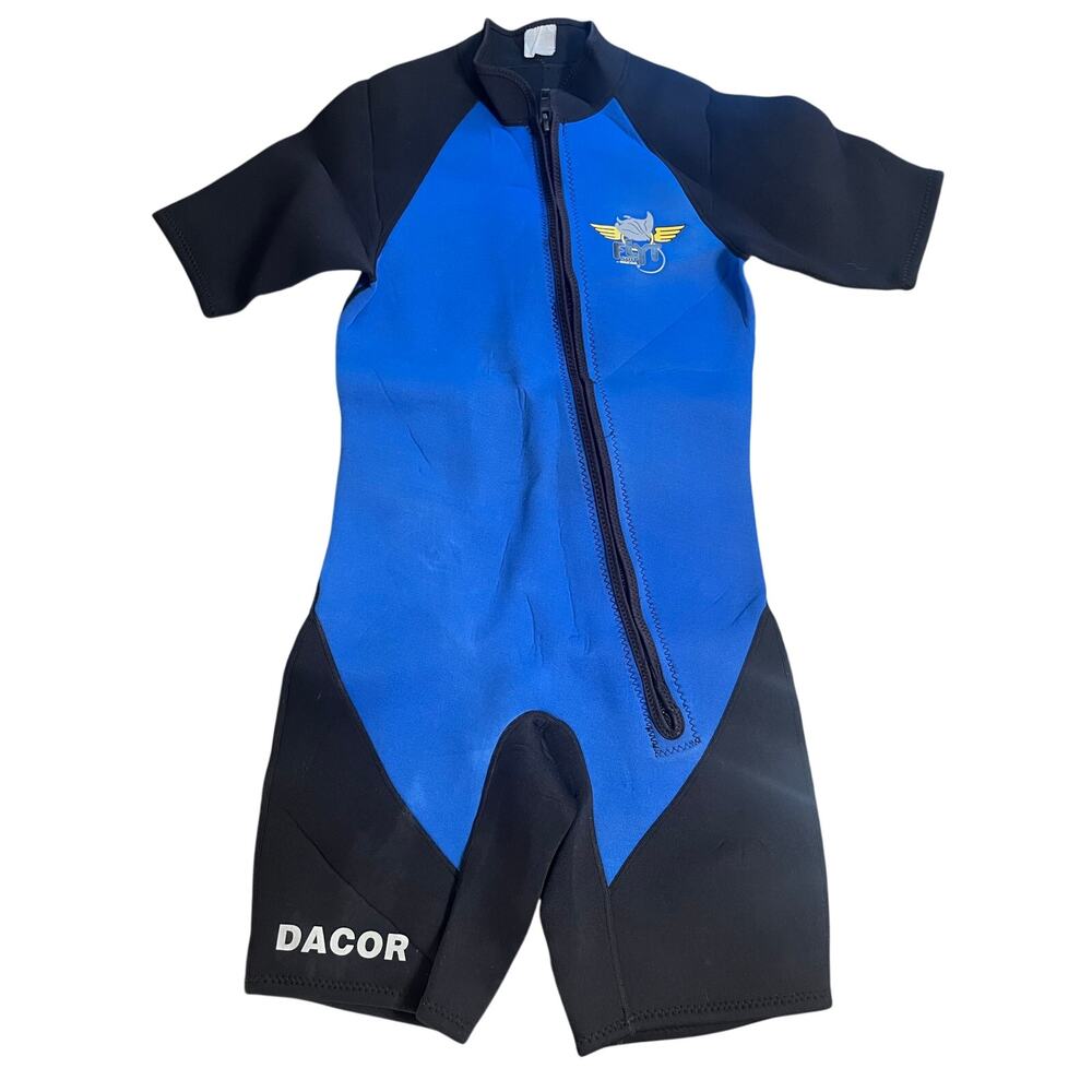 Vintage Dacor Youth Shorty Wetsuit Size L